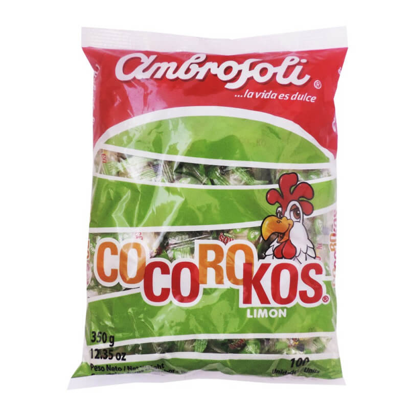 Caramelos AMBROSOLI Cocorokos LIMON Bolsa POR 100 UNIDADES
